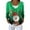 Dark Green, variant on Women's Holiday Comfort Long Sleeve Christmas Snowman Snowflake Print Jacket Cardigan, Soft and Festive Wear for Cold Weather Celebrations,Dark Green L