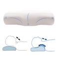 thumbnail image 1 of Butterfly Memory Pillow Slow Recovery Cervical Spine Protection Neck Memory Foam Pillowcase, 1 of 7