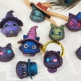 thumbnail image 4 of Molde de resina Epoxy de gato Bruja de Halloween JanHm molde de fundición de silicona, 4 of 5