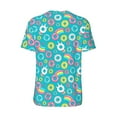 thumbnail image 2 of Daiia Donut Mens Baseball Jersey Button Down Shirts Short Sleeve Sports Uniforms-XX-Large, 2 of 9