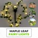 thumbnail image 5 of Luces Solares de Hadas Hoja Arce Impermeable Al Aire Libre Guirnalda LáMpara Solar Navidad para DecoracióN JardíN-2M 20LED, 5 of 5