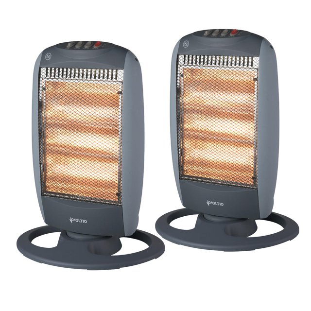 Calefactor Calentador Halogeno Electrico 3 Niveles 2pzas