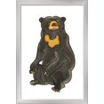 thumbnail image 1 of Sun Bear - Soft Cartoon - Lantern Press Artwork (16x24 Giclee Art Print, Gallery Framed, Silver Wood), 1 of 1