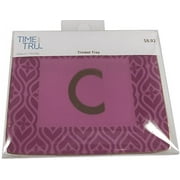 Gold Trinket "c" Fucshia Dish