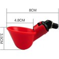 thumbnail image 4 of 10 bebederos automáticos para pollos y aves de corral con vasos de riego, 4 of 5