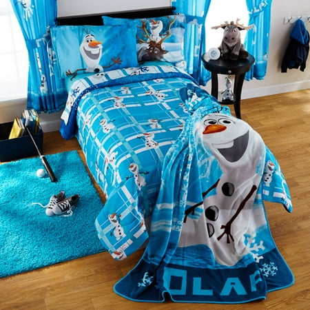 disney frozen olaf 'build a snowman' twin/full bedding comforter disney frozen olaf 'build a snowman' twin/full bedding comforter