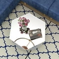 thumbnail image 4 of Table Basse Miroir Table d'Accent en Cristal Diamant 31,5 Pieds', 4 of 8