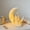 White B, variant on Eid Glowing Moon Night Light, Crescent Moon & Mosque Resin Desktop Lamp, 5.51 × 5.12 × 2.76 in Muslim Home & Bedroom Decoration(White A)