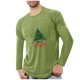 thumbnail image 2 of Blusas y camisas de manga larga con cuello redondo para hombre, deportivas, fitness, hogar, pijamas navideños estampados, camiseta de manga larga con cuello redondo, blusa de poliéster para hombre, 2 of 4