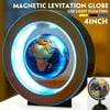 Willkey Latest Automatic Rotate O-Shape Magnetic Levitation Floating Led Globe World Globe Earth Map