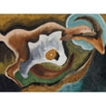 thumbnail image 2 of Arthur Dove 24x19 Black Ornate Framed Double Matted Museum Art Print Titled: Goat (1935), 2 of 5