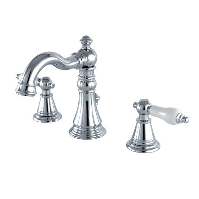 Robinet de Toilette Classique Anglais avec Poignée de Levier et Chrome