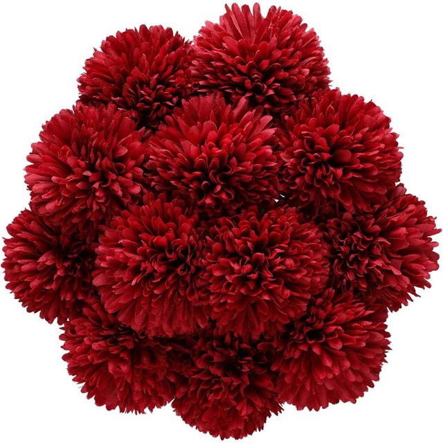 Bolsa de cabeza de flor de seda de hortensia blanca, 12 piezas, hortensia artificial para decoración de bodas, fiestas en el hogar, tiendas y baby shower