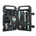 thumbnail image 4 of Hyper Tough 40-Piece Seafoam Household Tool Kit for Basic Repairs and DIY Projects, 4 of 10