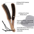 thumbnail image 4 of Kit de Cepillos para Sombreros,Cepillo de Fieltro de Crin para Limpiar Sombreros de Vaquero,Fedora y Gorras de Béisbol,Cepillo de Cerdas de para Quitar Pelusas (2 Unidades), 4 of 5