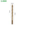thumbnail image 1 of 1 Pce 3-1300cmm M35 Coupe-Perceuse Droite en Cobalt pour Acier Inoxydable, 1 of 7