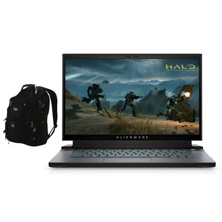Dell Alienware m15 R4 Gaming Laptop (Intel i7-10870H 8-Core, 15.6in 300Hz Full HD (1920x1080), NVIDIA RTX 3070, 16GB RAM, 512GB PCIe SSD, Win 10 Pro) with Travel/Work Backpack