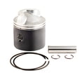 thumbnail image 2 of Piston Kit .010 Over with Rings Compatible with 1977-1989 Chrysler Force Inline 4-Cylinder 105HP-150HP 2-Stroke Outboard Motor 3.510 Bore 818139A3 700-819690A1 326764, 2 of 2