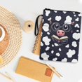 thumbnail image 4 of HELLHERO Bible Case Bag for Women, Book Storage Bag, Decorative Design, Protector Wrap Bag for Paperbacks, Cow Pattern Design, 4 of 8