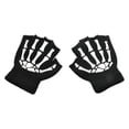 thumbnail image 2 of 4x Guantes De Medio De Esqueleto De Halloween Invierno Para Cosplay Niños 4 piezas, 2 of 8