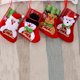 thumbnail image 3 of Wosthever Bolsas de Navidad de dibujos animados, medias de embalaje, colgador de muñeco de nieve bonito, calcetines, bolsa de regalo, colgante para Kits de decoración para fiestas Papá Noel Wosthever HA069613-01, 3 of 6