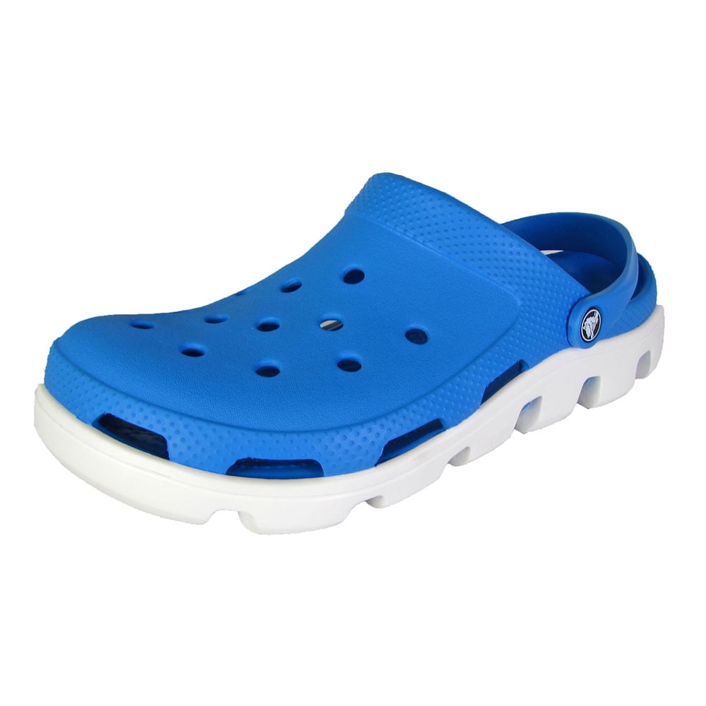 Crocs Unisex Duet Sport Clogs, Ocean 