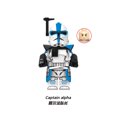 thumbnail image 3 of 8 Figuras de Bloques de Construcción Militar Espacial - Comandante Soldado Élite Siete Capitán Alfa Personajes de Acción, Juguetes DIY de ABS para Regalo de Cumpleaños Infantil, 3 of 9