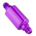 thumbnail image 2 of High Quality Universal Car Auto Modification AN6 Aluminum Fuel Filter Purple, 2 of 9