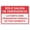Warning Sign 4, variant on Solo Salida De Emergencia La Puerta Debe Permanecer Cerrada En Todo Momento Horizontal Sign 8"x12", Rustproof Aluminum Multicolor Metal Sign, Use for Home Business Fire Safety Area