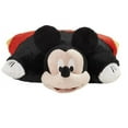 thumbnail image 2 of Pillow Pets Disney Mickey Mouse Stuffed Animal Plush, 16", Black/Red/Yellow, 2 of 3