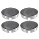 thumbnail image 1 of 58mm 4 Clips para Coche Rueda Llanta Cubo Centro Tapas Cubierta Plateado Tono - 4uds, 1 of 1