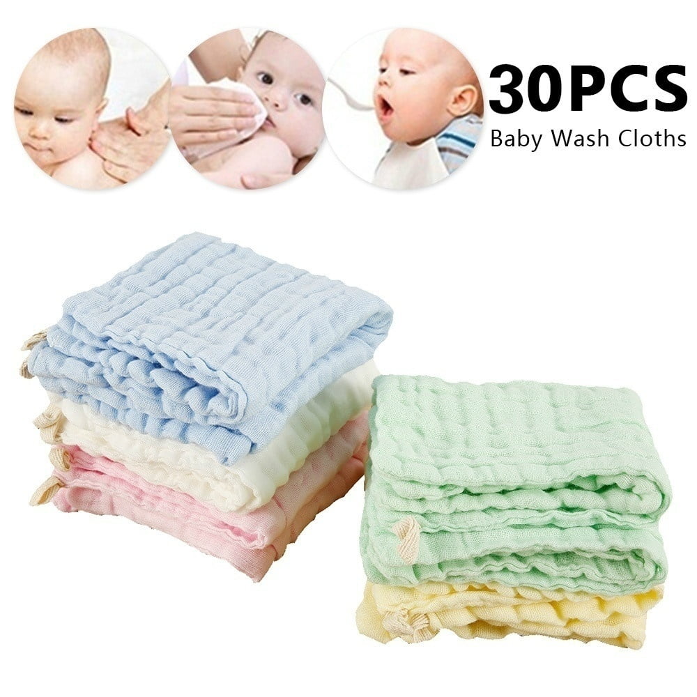 6 Layer Breathable Soft  Cotton  Gauze  Washcloth Feeding Wipe Cloth Bath Towel 