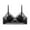 Black, variant on Agkizg Sheer Thin Wireless Push Up Bra Breathable Lightweights Soft Comfortable Everyday Wear Seamless Bralette (Women's or Women's Plus)