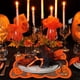 thumbnail image 5 of Decoraciones de Fiesta de Halloween,Corredor de Mesa de Encaje Decoración de Mesa de Fiesta Naranja,Corredor de Mesa de Halloween de Poliéster 33x183cm, 5 of 6