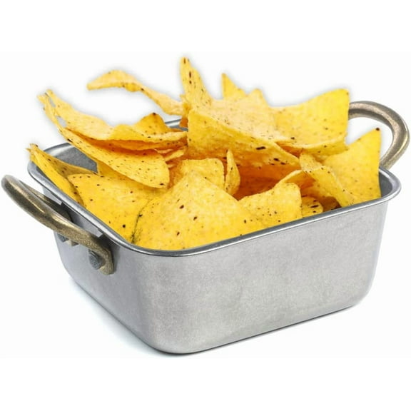 IMPULSE Mista Metal Square Bowl