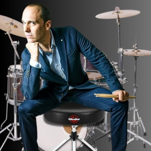 Drum Throne, Black, Heavy (6608)