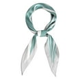 thumbnail image 1 of INSPIRAR CHIC Bufanda de Cuello de Mujer con Diseño de Rombo y Rayas, Accesorio de Bolsa Verde, 1 of 5