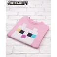 thumbnail image 2 of Minecraft Girls Pink Short Sleeved T-Shirt, 2 of 7