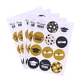 thumbnail image 4 of CIMAXIC round label 240 Pcs Round Labels Graduation Theme Patterned Sealing Stickers Handmade Roll Decals for Certificate Decor,1.18"X1.18"X0.04", 4 of 4