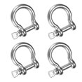 thumbnail image 1 of Uxcell 4PCS M6 Grillete de Anclaje de Pasador de Tornillo de Acero Inoxidable 304 220KG Cadenas de Camping/Cuerda de Alambre al Aire Libre, 1 of 7