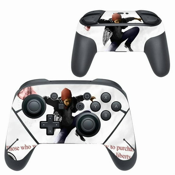 KIPLINK Nintendo Switch Pro Controller Skin Decal – Anti-Scratch Vinyl Cover, Bubble-Free Installation, Limited Edition & Gaming Designs