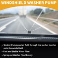 thumbnail image 3 of Windshield Washer Pump w/ Grommet Washer Fluid Pump for Subaru Impreza 2000-2007 No.MB848901, 3 of 6