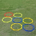 thumbnail image 4 of FUEENIRVA 4Ud De Entrenamiento De Velocidad Para Fútbol Con Superficie Lisa Y Colores Resaltantes, 4 of 8