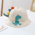 thumbnail image 3 of Yoyauz Baby Sun Hats for Boys Girls Toddlers Kids Summer UPF 50+ UV Protection Cap Wide Brim Beach Bucket Cap, 3 of 5