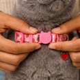 thumbnail image 5 of Fruit Print Cats Collar with Jingler Adjustable 20-28cm Safety Buckle for Indoor and Outdoor, 5 of 7