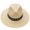 White, variant on Aunavey Middle-Aged Men's Top Hat, Summer Sun Hat for Elderly Men