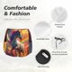 thumbnail image 4 of Balery Rainbow Sunset Cloud White Horse Pantalones cortos deportivos para mujer con forro y dos bolsillos, elásticos, para entrenamiento, gimnasio, yoga-Medium, 4 of 7