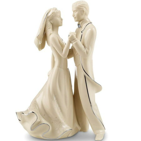 Lenox Wedding Promises First Dance Bride and Groom Fine China Cake Topper