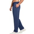 thumbnail image 6 of fatyb Mens Athletic Pants Mesh Elastic Waist Drawstring Sports Pants Breathable Workout Running Pants, 6 of 7