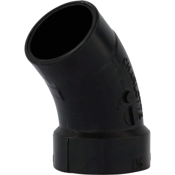 Charlotte Pipe Street Elbow Abs/Dwv 1-1/2 " 45 Deg.